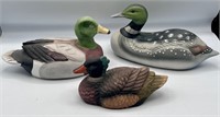 Vintage ceramic ducks