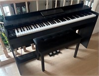 X - SOUND MASTER PIANO W/ BENCH (H3)