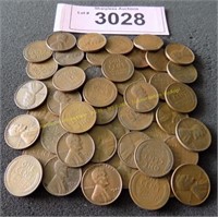Bag of higher grade Wheat pennies