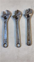 Craftsman and Pronto Crescent Wrenches