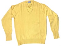 Yellow Burberrys’ By Ballantyne Cashmere Sweater