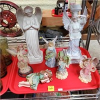 Lot of Assorted Angel Figurines