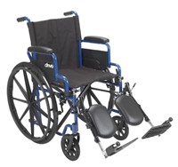 Wheelchair with desk arms