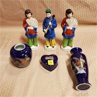 Handpainted Oriental Figurines & Japanese