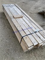 2 X 6 lumber, 106" long, 60 count, Money X 60