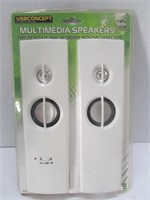 NEW USB Concept Multimedia Speakers