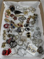 Costume jewelry, earrings