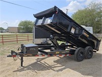 *2023 Doolittle 8214 Low Pro Master Dump Trailer