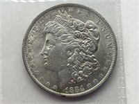 1884-O $1 Morgan Silver Dollar AU/UNC+
