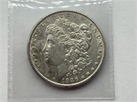 1886 $1 Morgan Silver Dollars AU/UNC+