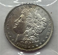 1883-O $1 Morgan Silver Dollar AU/UNC+