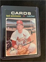 1971 Topps Set Break TED SIMMONS ROOKIE Baseball C