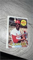 1969 Topps Baseball Card Lou Brock #85 St. Louis C