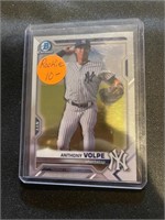 Anthony Volpe 2021 Bowman Chrome Prospect Base Roo