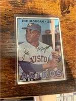 1967 TOPPS BASEBALL JOE MORGAN CARD
