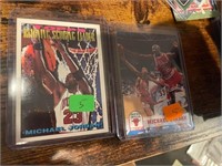 2 Lot 1993 NBA Hoops Michael Jordan