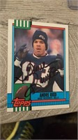 PERSONAL AUTOGRAPH Andre Reed 1990 Topps #204