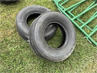 (2) New 11L-15 implement tires