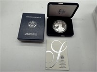 2005 Proof American Eagle Silver Dollar w/box