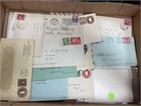 1900s-1930, 40s stamp and letter collection