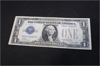 1928-A $1 Silver Certificate Funny Bank Note