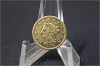 1878-S $2.5 Pre-33 Gold Indian Head Coin