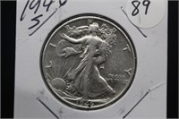1946-S Walking Liberty Silver Half Dollar