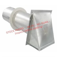 Dundas-Jafine 4in.Aluminum vent  hood (bidx2)