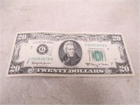 1963A Bank of Janesville $20 Federal Reserve