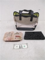 Designer purse lot:  Bobbi Jerome clutch (black)