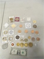 Nice Lot of Assorted Collector Tokens