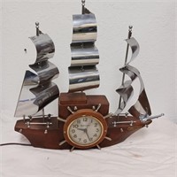 Mastercrafters Yankee Clipper Ship Clock