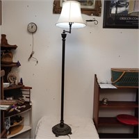 Antique Cast Standing Lamp - Works