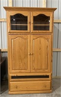 nice oak cabinet