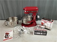 Like new Kitchen AId mixer and extras