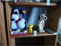 4 snoopy collectibles
