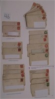 Philatelic Lot: Old Stamps on Cover, Postmarks and