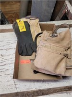 Tool belt and gloves