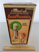 Sears Counter Craft Soda Fountain