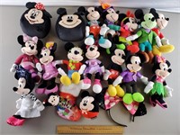 Mickey & Minnie Mouse Plush Toys