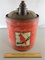Binghams Cardinal 5 Gallon Oil Can