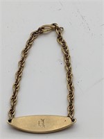 KPC Speidel USA Vintage ID Bracelet