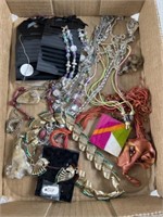 Costume jewelry, mainly necklaces