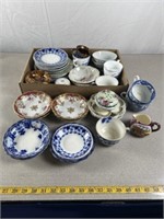 Variety of fine china including plates, bowls,