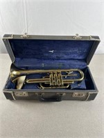 American Diplomat trumpet and case