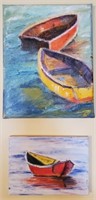 Original Boat Paintings
