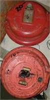 Antique Cast Iron Wall Mounted Fire Alarms