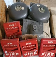IBM Fire Alarm Pulls and Bells