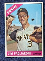 JIM PAGLIARONI VINTAGE 1966 TOPPS CARD