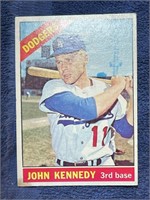 JOHN KENNEDY VINTAGE 1966 TOPPS CARD